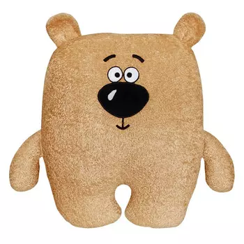 подушка декоративная Мишка 45х48см бежевая, арт.ПД-Мишка Б