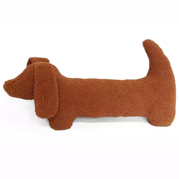 подушка декоративная Такса 64х34см светло-коричневый,арт.ПД- Такса-кор