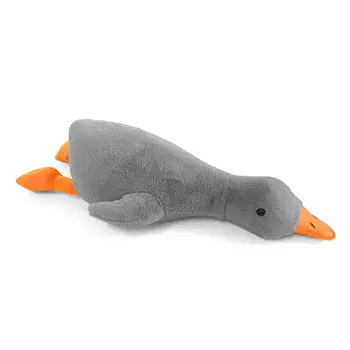 подушка декоративная Утка 73х30см серая, арт.ПД-Утка