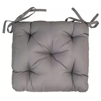 подушка для садовой мебели 36х32х6см полиэстер в асс-те