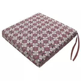 подушка для садовой мебели 40х40х5см гобелен в асс-те