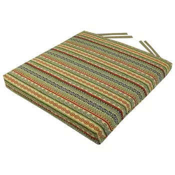 подушка для садовой мебели 40х40х5см гобелен в асс-те