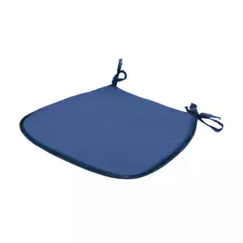 подушка для стула COMFY 330х330х20мм голубая полиэстер