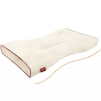 подушка ESPERA Ergonomic с чехлом 40х60см гречневая лузга 100%, арт.ЕС-3214