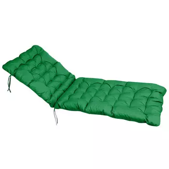 подушка-матрас для шезлонга на завязках 190х60х8см Оксфорд (полиэстер)