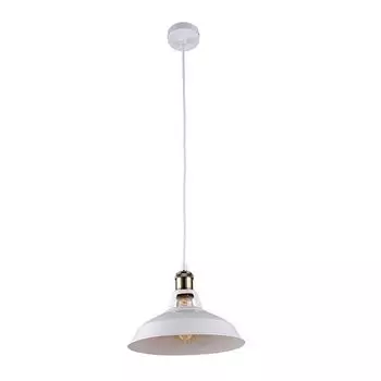 подвес РОССвет Сама РС20913 WT+AB/1P 1 х Е27 х 60 Вт белый