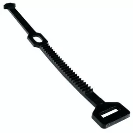 подвеска кабеля тросовая 15,7см 10шт черный