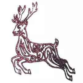 подвеска Олень 12см ПВХ в асс-те