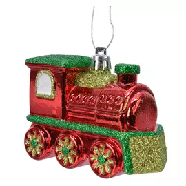 подвеска Паровоз 6,5см пластик мультиколор