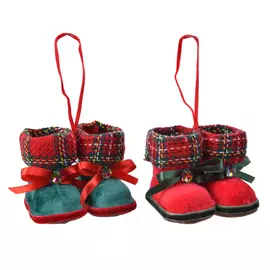 подвеска Сапожки детские 9см п/э в асс-те