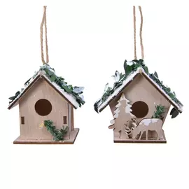 подвеска Скворечник 7см дерево в асс-те