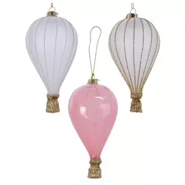 подвеска Воздушный шар 14см стекло в асс-те