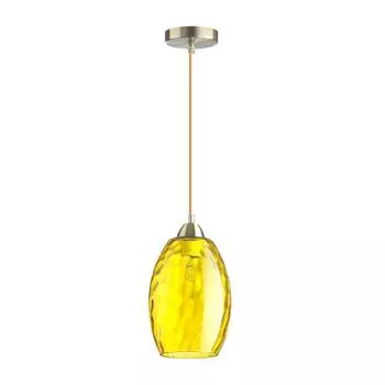 подвесной светильник Suspentioni 4486/1 ln20 219, 1 х Е27 х 60 Вт, желтый