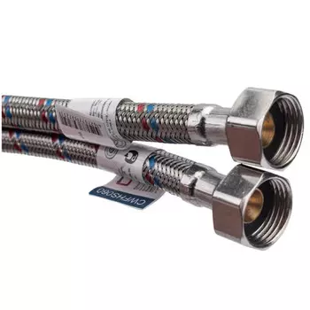 подводка для смесителя CTM 1/2 ВР-М10 0,5м 2шт