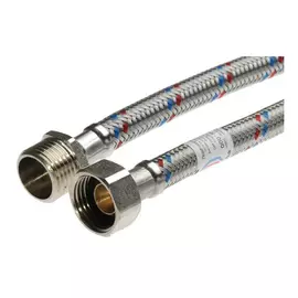 подводка для воды 12 мм, 1/2 ВР-НР, 0,3 м