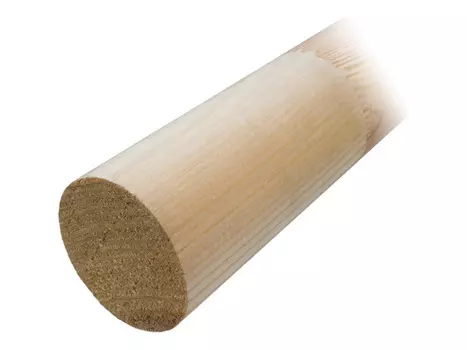 погонаж круглый сращ. КП-40 2200х40х40мм б/с