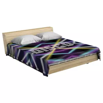 покрывало Nat Disкo 140x200см синее, арт.77967