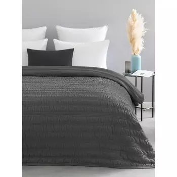 покрывало PRIME PRIVE Мис 240x260см стеганое темно-серое арт.1020.00061