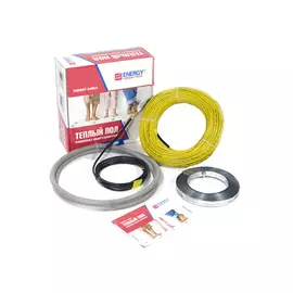 пол теплый (кабель) 37,9п.м. - 680Вт ENERGY Cable 18Вт/п.м.