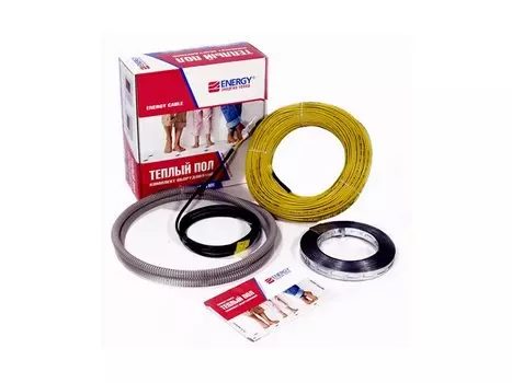 пол теплый (кабель) 46п.м. - 830Вт ENERGY Cable 18Вт/п.м.
