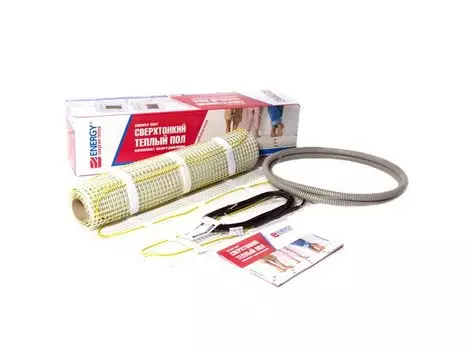 пол теплый (мат) 0,45м2 - 70Вт ENERGY Mat 165Вт/м2