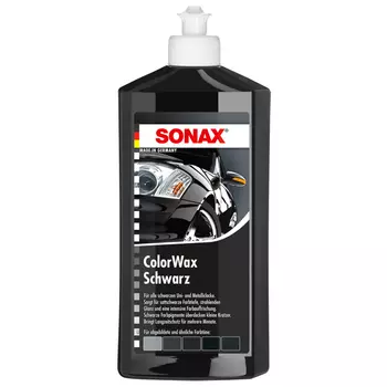 полироль SONAX, с воском, 500 мл, карандаш черный