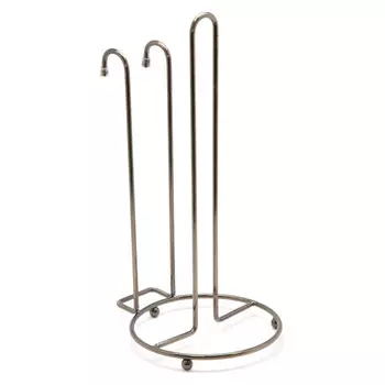 полка для рейлинга для бумажных полотенец 2в1 130x153x290мм античная бронза