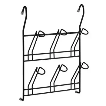 полка для рейлинга для кружек 250х90х345мм черный матовый