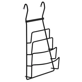 полка для рейлинга для крышек черный матовый