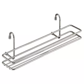 полка для специй короткая LEMAX, 360х105х120 мм, хром