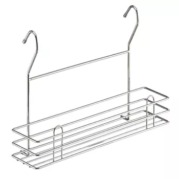 полка для рейлинга для специй 355х110х250мм хром