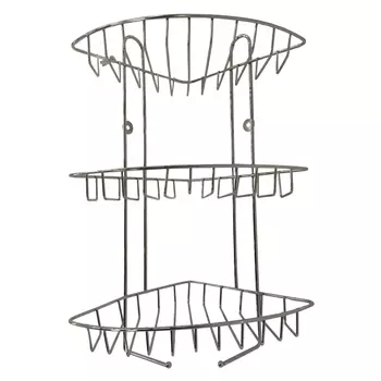 полка для ванной угловая 3-х ярусная OFELIS Nika