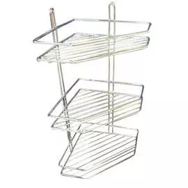 полка для ванной угловая 3-х ярусная OFELIS Capri