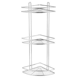 полка для ванной угловая OFELIS "Clio", 3 яруса