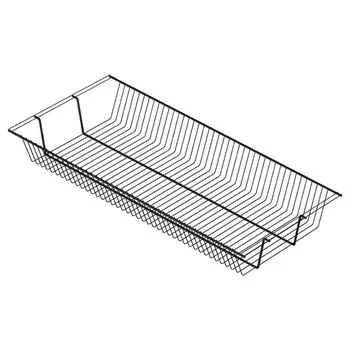 полка-корзина 903x406мм черная