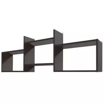 полка КУБИК 6 1380х200х470мм венге ЛДСП