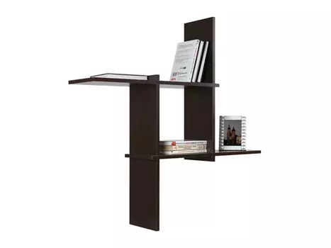 полка КУБИК 700х210х700мм венге ЛДСП