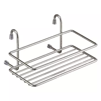 полка для рейлинга 1-ярусная 205х130х105мм хром