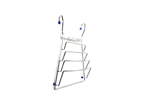 полка для рейлинга для крышек 210х110х370мм хром