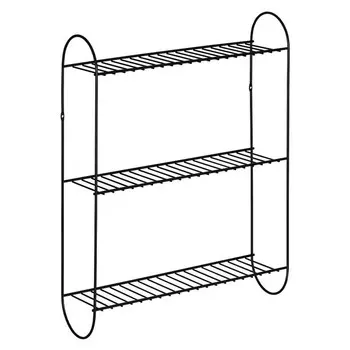 полка настенная Minima 3 яруса 41х11х52см черная