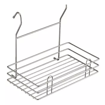 полка для рейлинга 1-ярусная 285х190х255мм хром