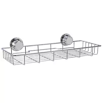 полка одноярусная прямоугольная TATKRAFT Ferdinand Vacuum Screw хром