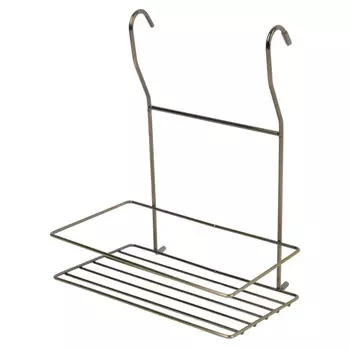 полка одноярусная TODELIA малая 200х135х250мм античная бронза