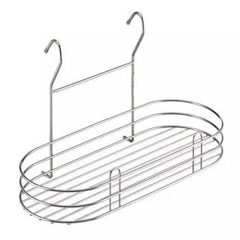 полка овальная LEMAX, 405х190х255 мм, хром