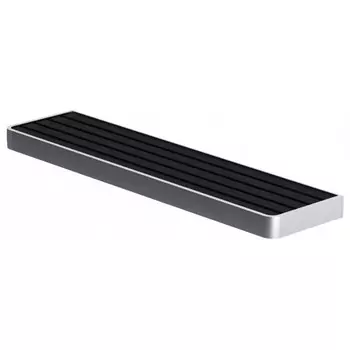 полка прямая Damixa Jupiter аллюминий чёрный