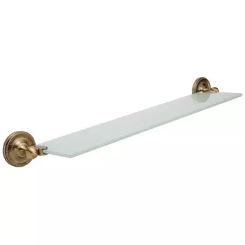 полка прямая FORA Real стекло бронза