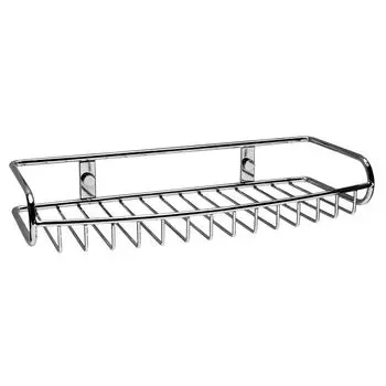 полка прямая WASSERKRAFT K-1411 1 ярус металл хром