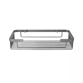 полка прямая WASSERKRAFT K-722NICKEL 1 ярус металл никель