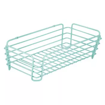 полка прямоугольная Biruza 33х18х10см бирюзовая