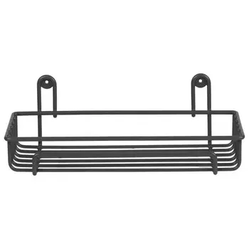 полка РЫЖИЙ КОТ 12,5х29х10см металл графит